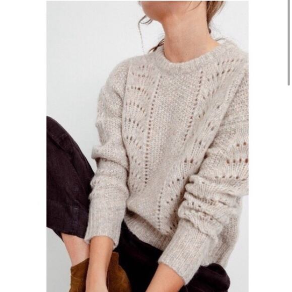 Rails Mara Oatmeal Knit Sweater XS - Picture 6 of 12